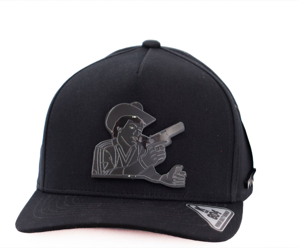 DON CHALINO ENFUSCADO BLACK MATE  PLACA KAMEL