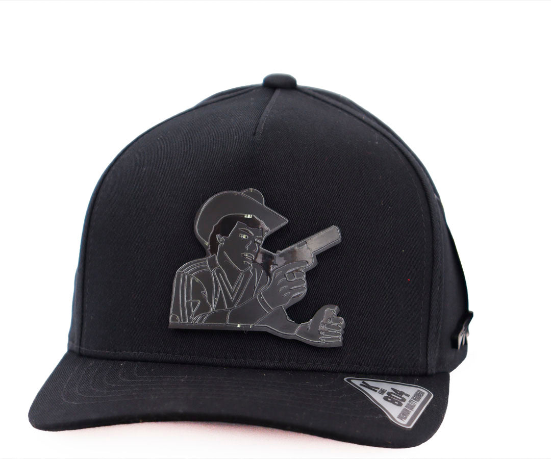 DON CHALINO ENFUSCADO BLACK MATE  PLACA KAMEL