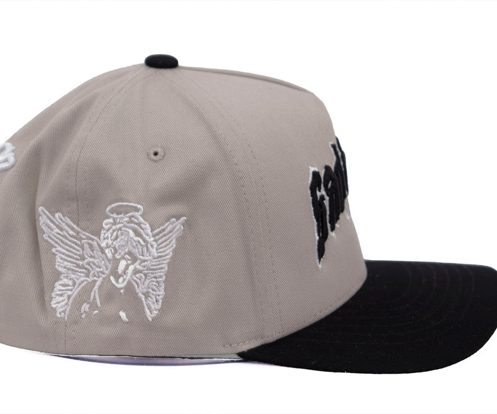 SAD BOYZ 4LIFE GRAY GRAY CAP AND BLACK VICERA KAMEL