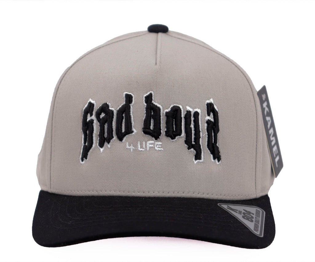 SAD BOYZ 4LIFE GRAY GRAY CAP AND BLACK VICERA KAMEL