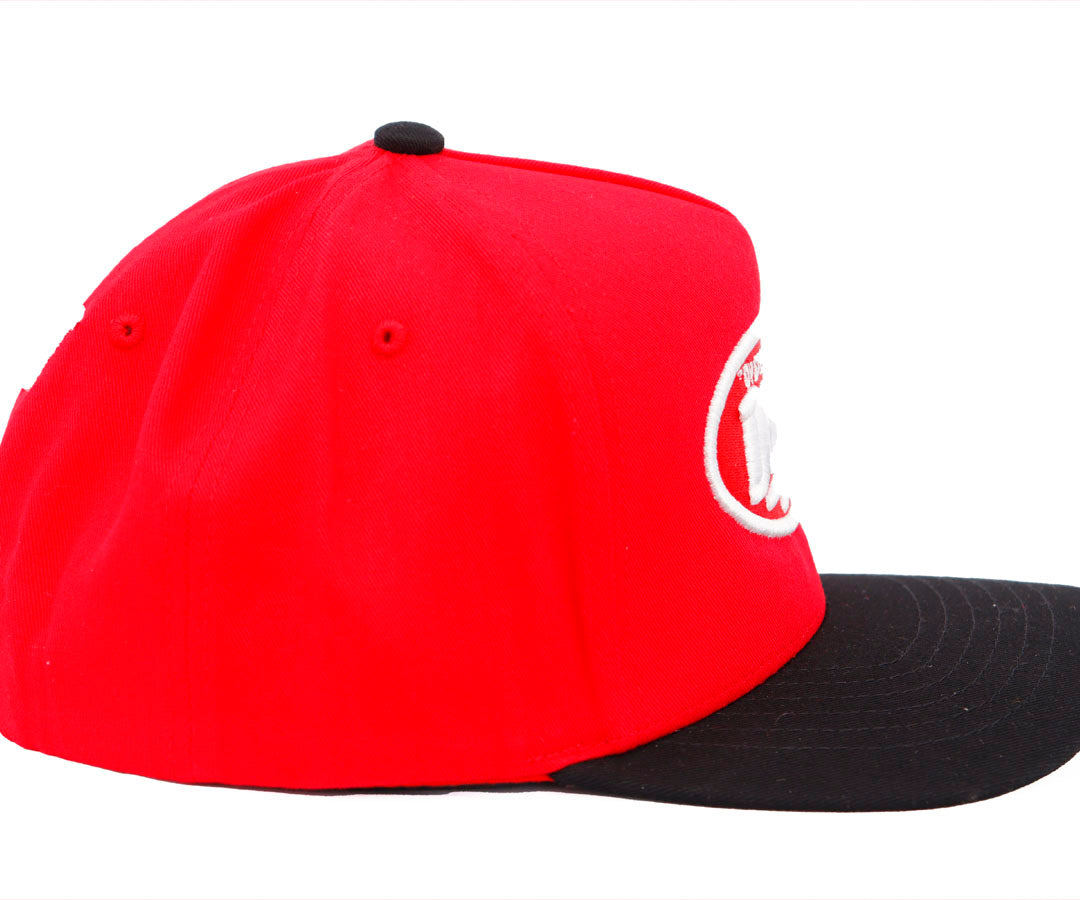 DANDY RED SEAL OVER EVERYTHING  RED CAP AND BLACK VICERA KAMEL