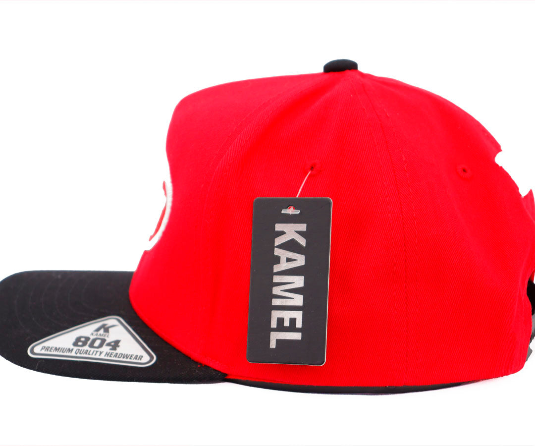 DANDY RED SEAL OVER EVERYTHING  RED CAP AND BLACK VICERA KAMEL