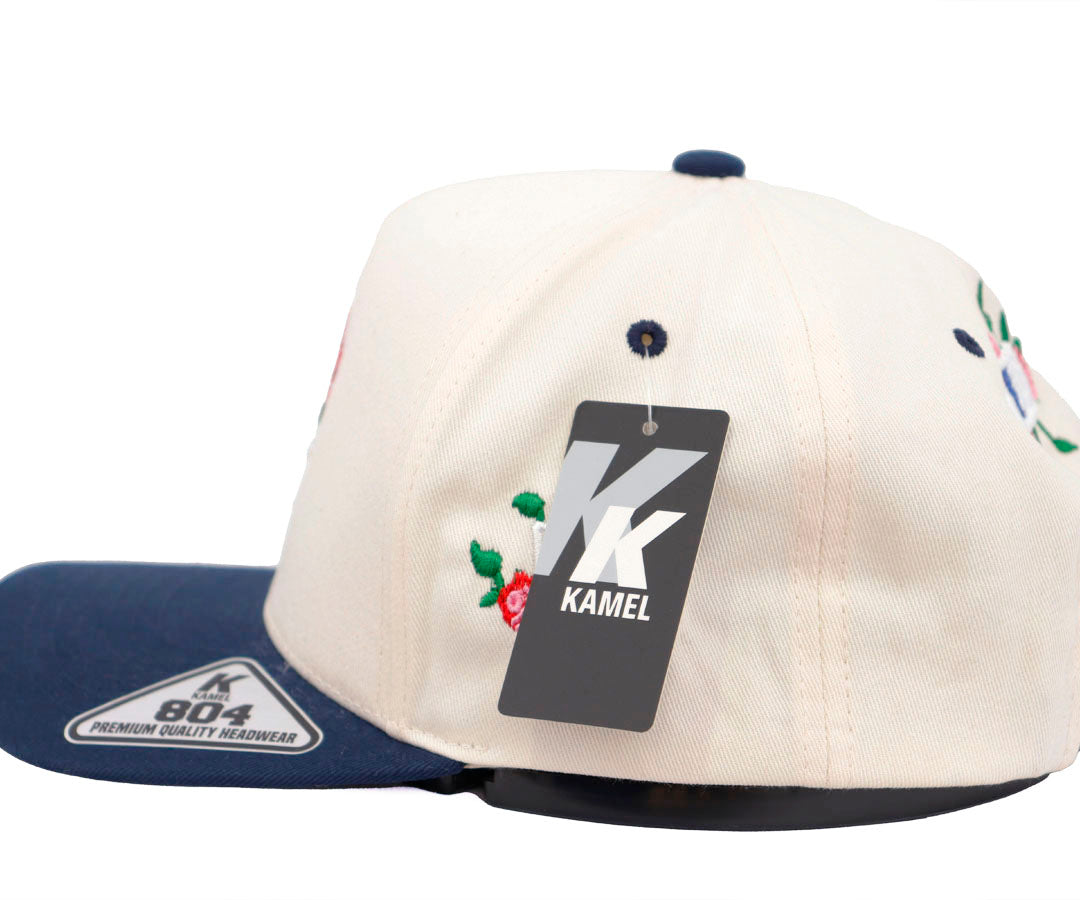 SOX WHITE ROSE BEIGE CAP AND NAVY VICERA KAMEL