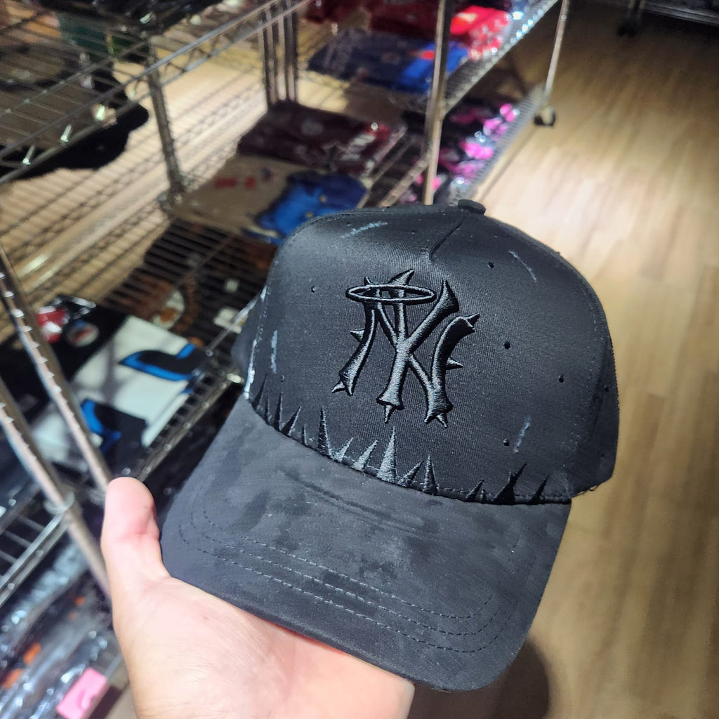 NY  FLAMES TOTAL BLACK VICERA GAMUZA DREAMER