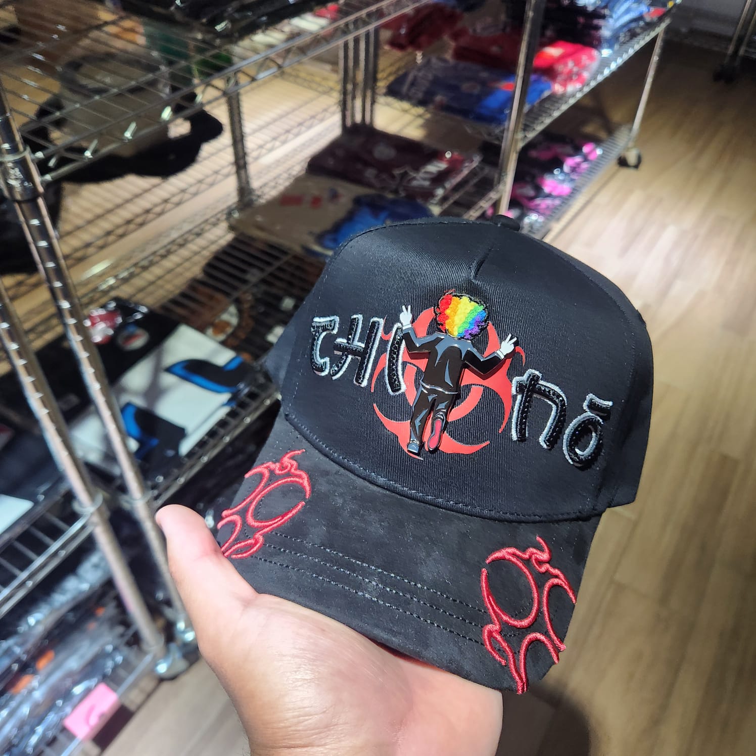 CHINO ANTRX COLORS BLACK GAMUZA MZ HATS