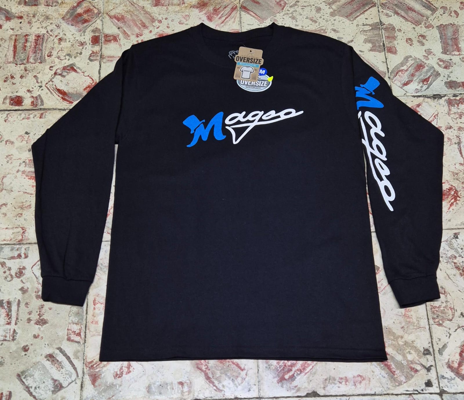EL MAGO BLUE MANGA LARGA BLACK