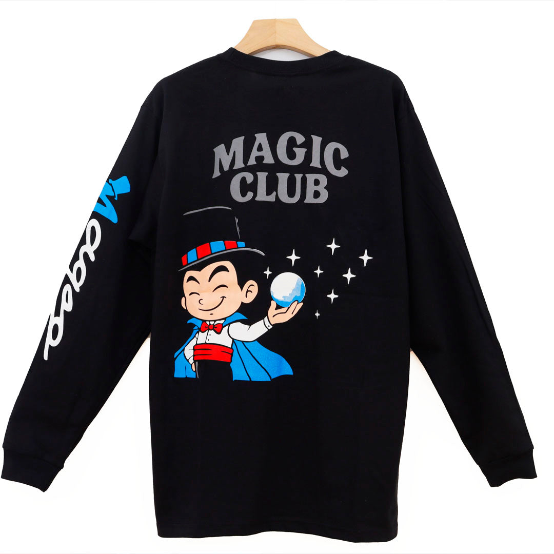 EL MAGO BLUE MANGA LARGA BLACK