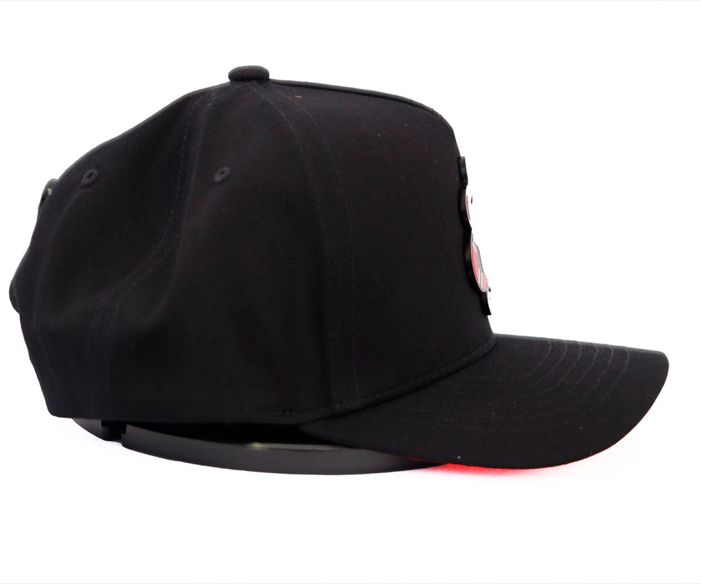 BARBAS HATS LOGO Y SERPIENTE ROJA PLACA KAMEL