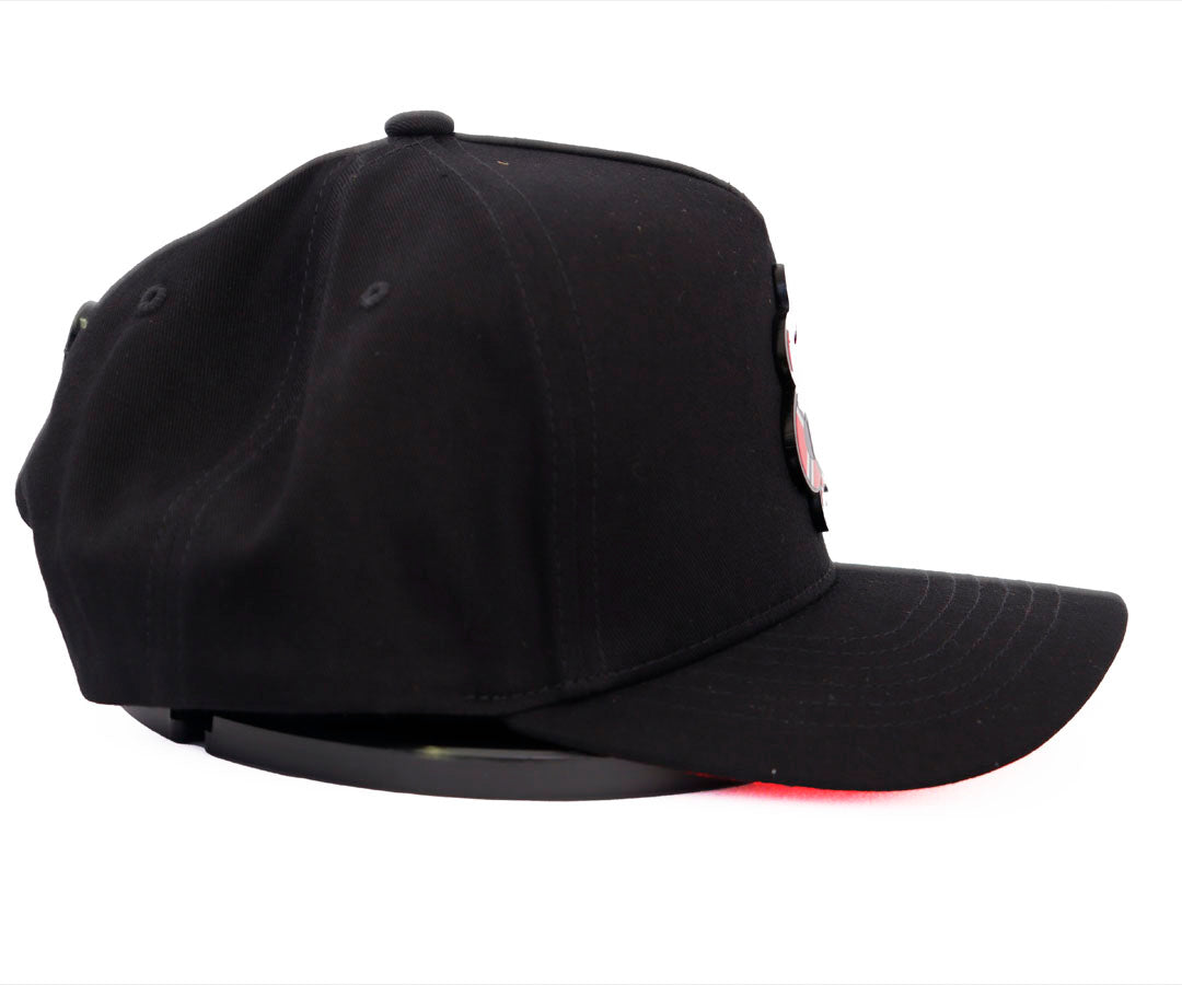 BARBAS HATS LOGO Y SERPIENTE ROJA PLACA KAMEL