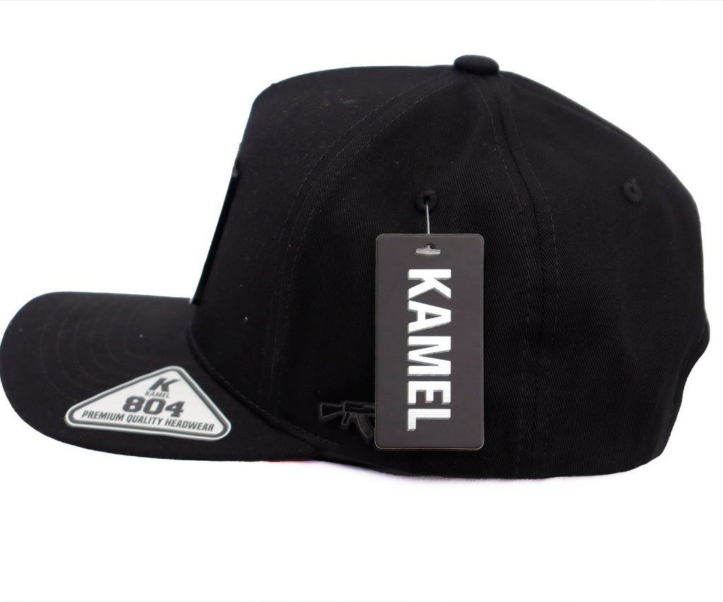 SCARFACE TOTAL BLACK SQUARE BIG PLACA KAMEL