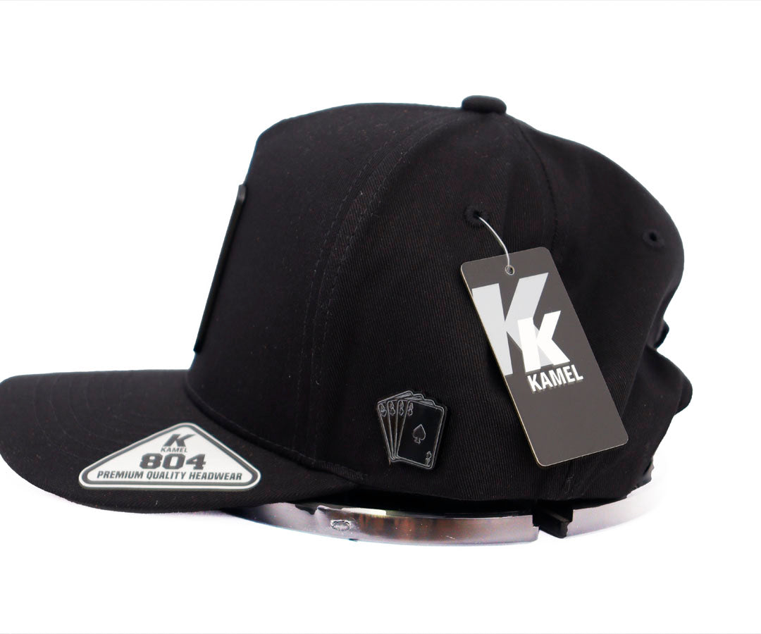 CARTA AS ALL BLACK MATE PLACA KAMEL