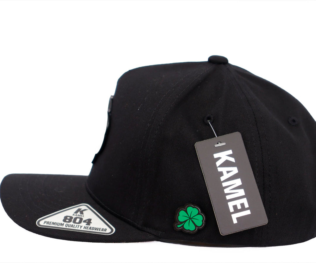 TREBOL LUCK GREEN BLACK CAP KAMEL