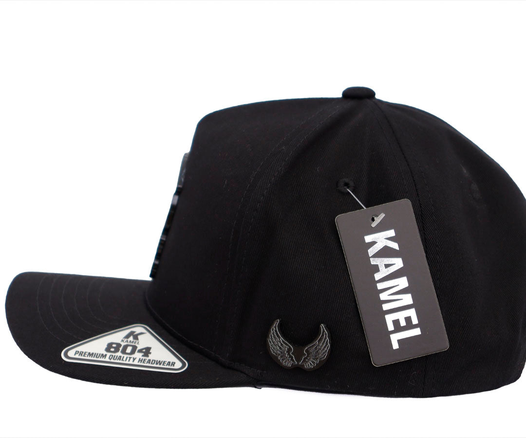 STACKS OF MONEY ZERO ROMANCE ANGEL BLACK CAP KAMEL