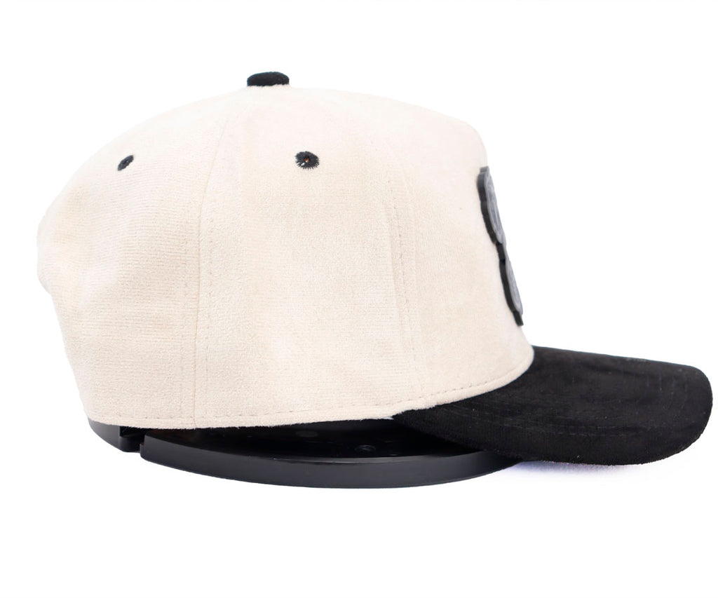 CABALLO ESPANOL BLACK PLACA BEIGE AND BLACK VICERA TOTAL GAMUZA WAYCAP