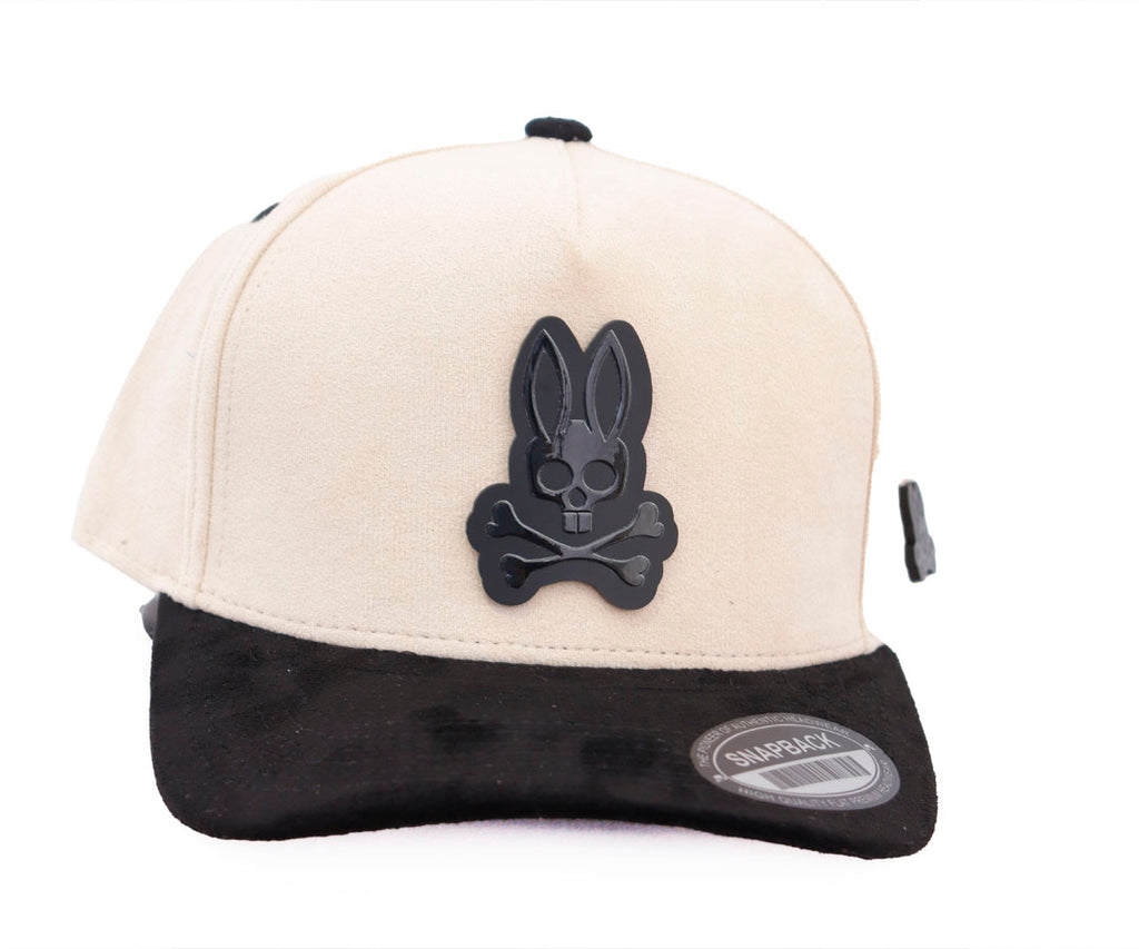 PSYCHO BUNNY BLACK MATE PLACA BEIGE AND BLACK VICERA TOTAL GAMUZA WAYCAP