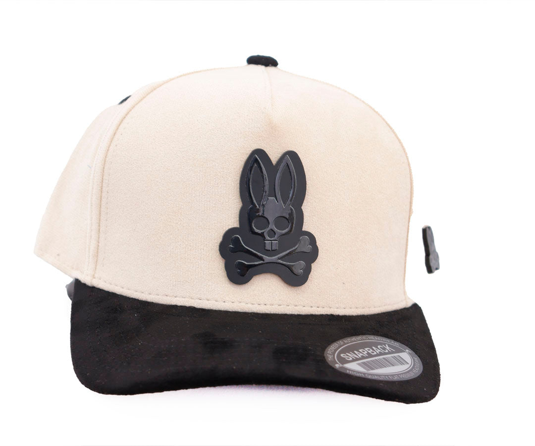 PSYCHO BUNNY BLACK MATE PLACA BEIGE AND BLACK VICERA TOTAL GAMUZA WAYCAP