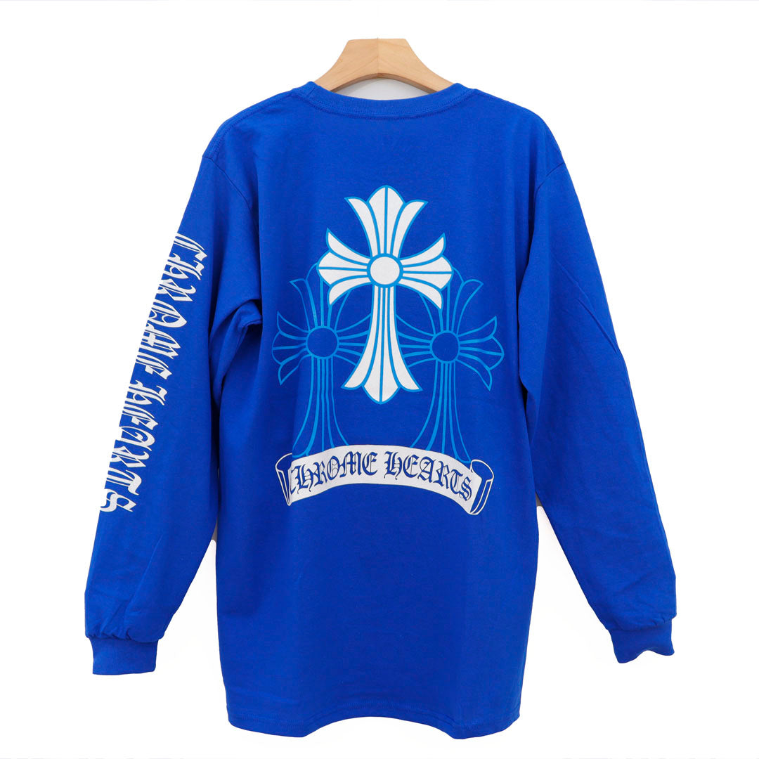 CHROME HEARTS TOTAL ROYAL LA MANGA LARGA