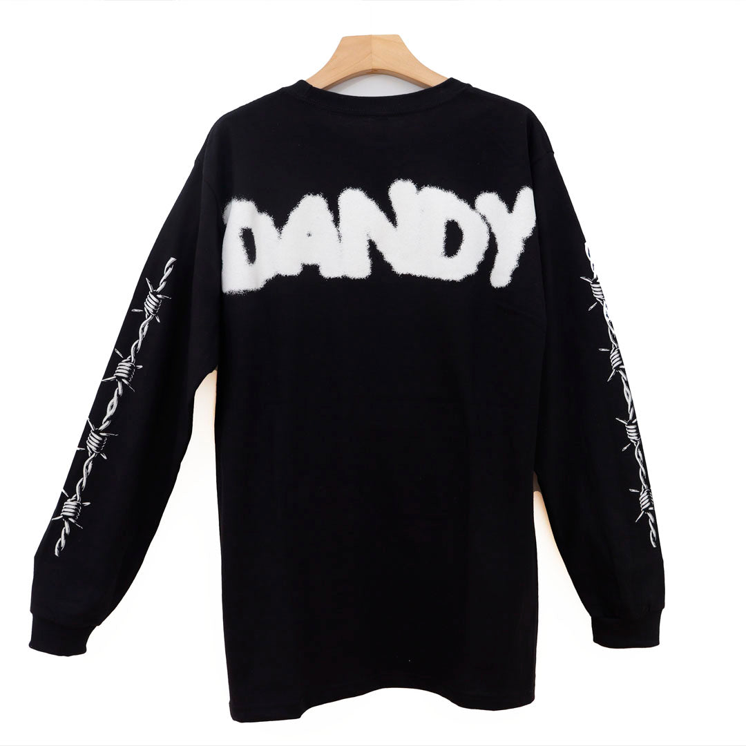 DANDY BIG D ON FRONT DANDY WORD BACK MANGA LARGA