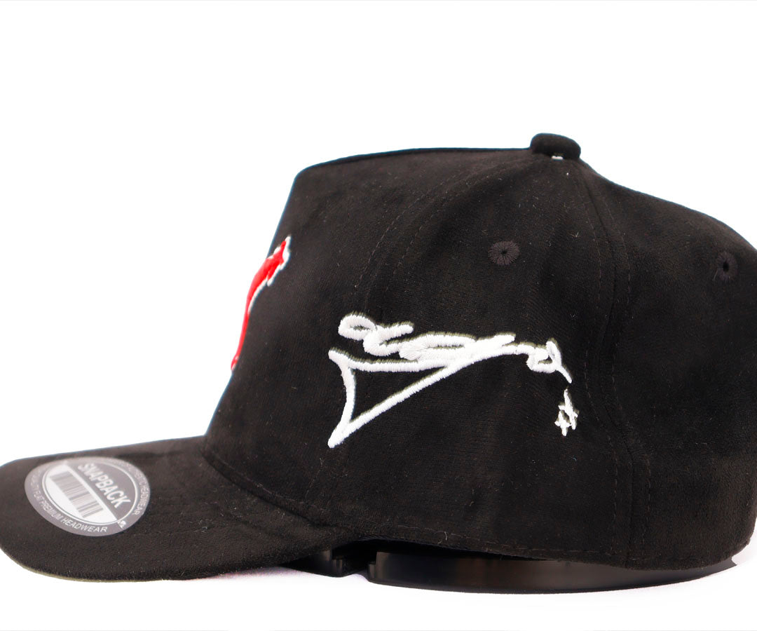 EL MAGO M AND THE HAT TOTAL GAMUZA BLACK WAYCAP