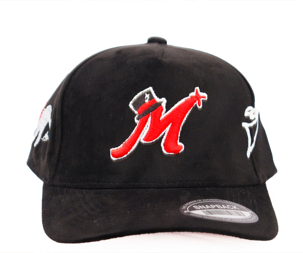 EL MAGO M AND THE HAT TOTAL GAMUZA BLACK WAYCAP