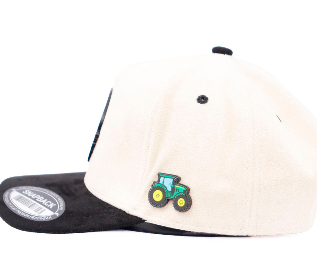 SOY AGRICULTOR BEIGE AND BLACK VICERA TOTAL GAMUZA WAYCAP