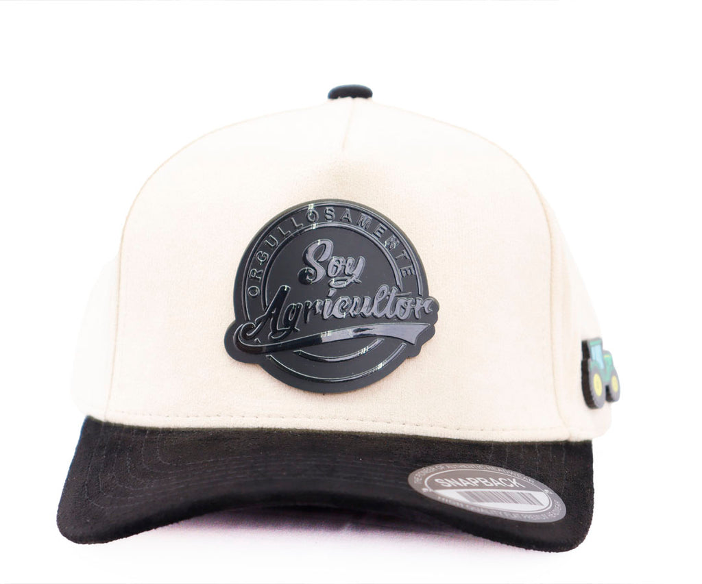 SOY AGRICULTOR BEIGE AND BLACK VICERA TOTAL GAMUZA WAYCAP