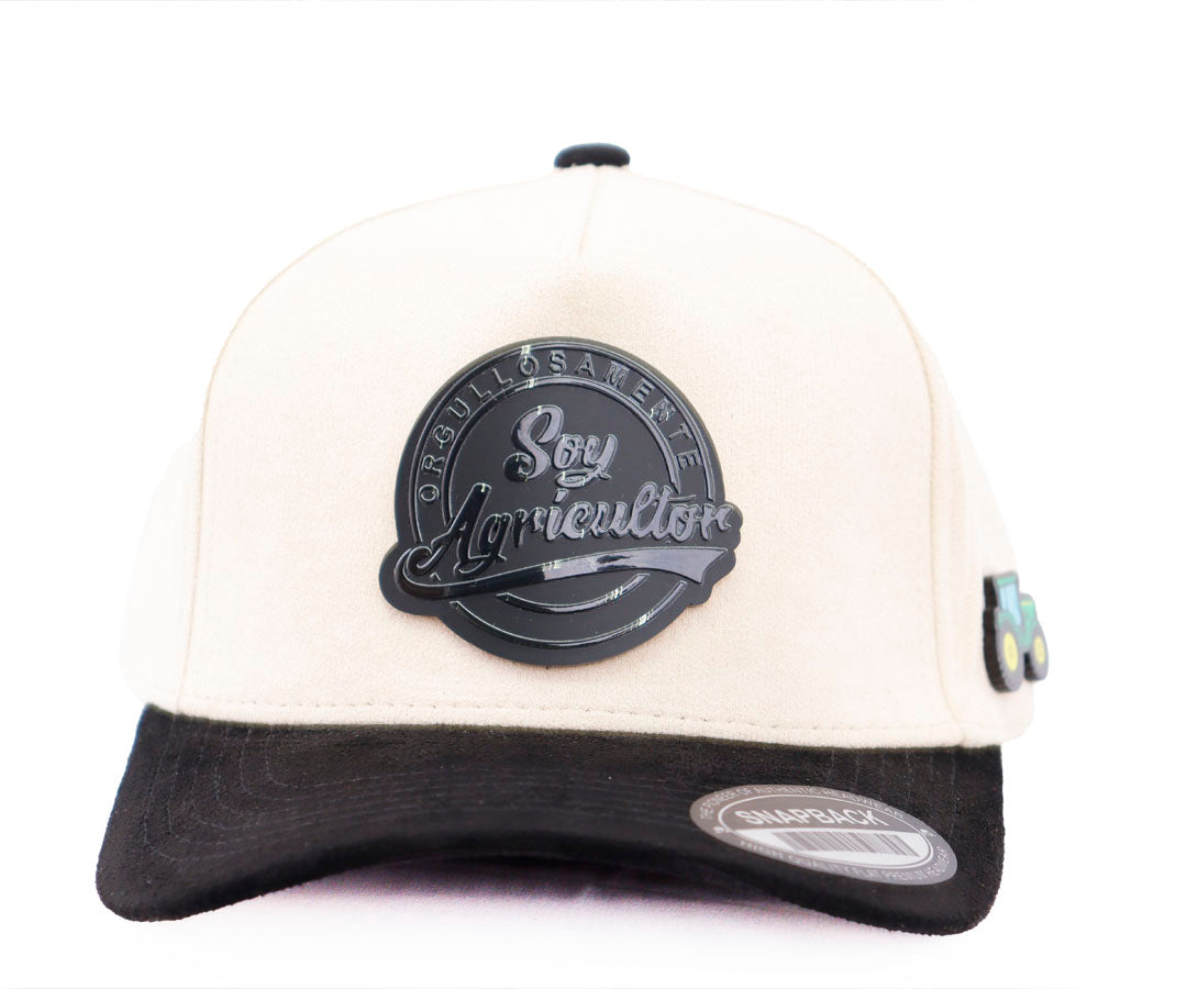SOY AGRICULTOR BEIGE AND BLACK VICERA TOTAL GAMUZA WAYCAP