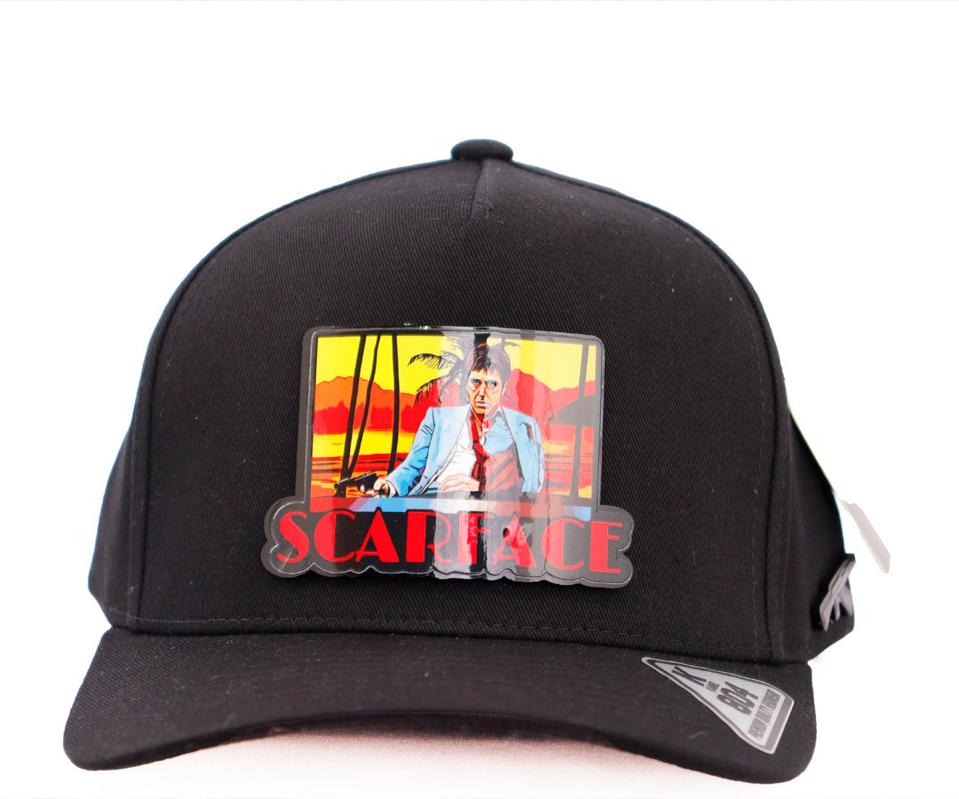 SCARFACE COLORS MIAMI BLACK CAP PLACA KAMEL