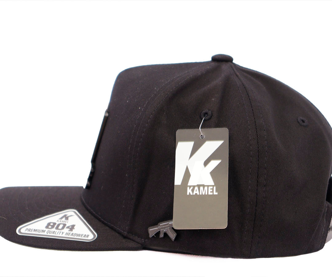 SCARFACE COLORS MIAMI BLACK CAP PLACA KAMEL