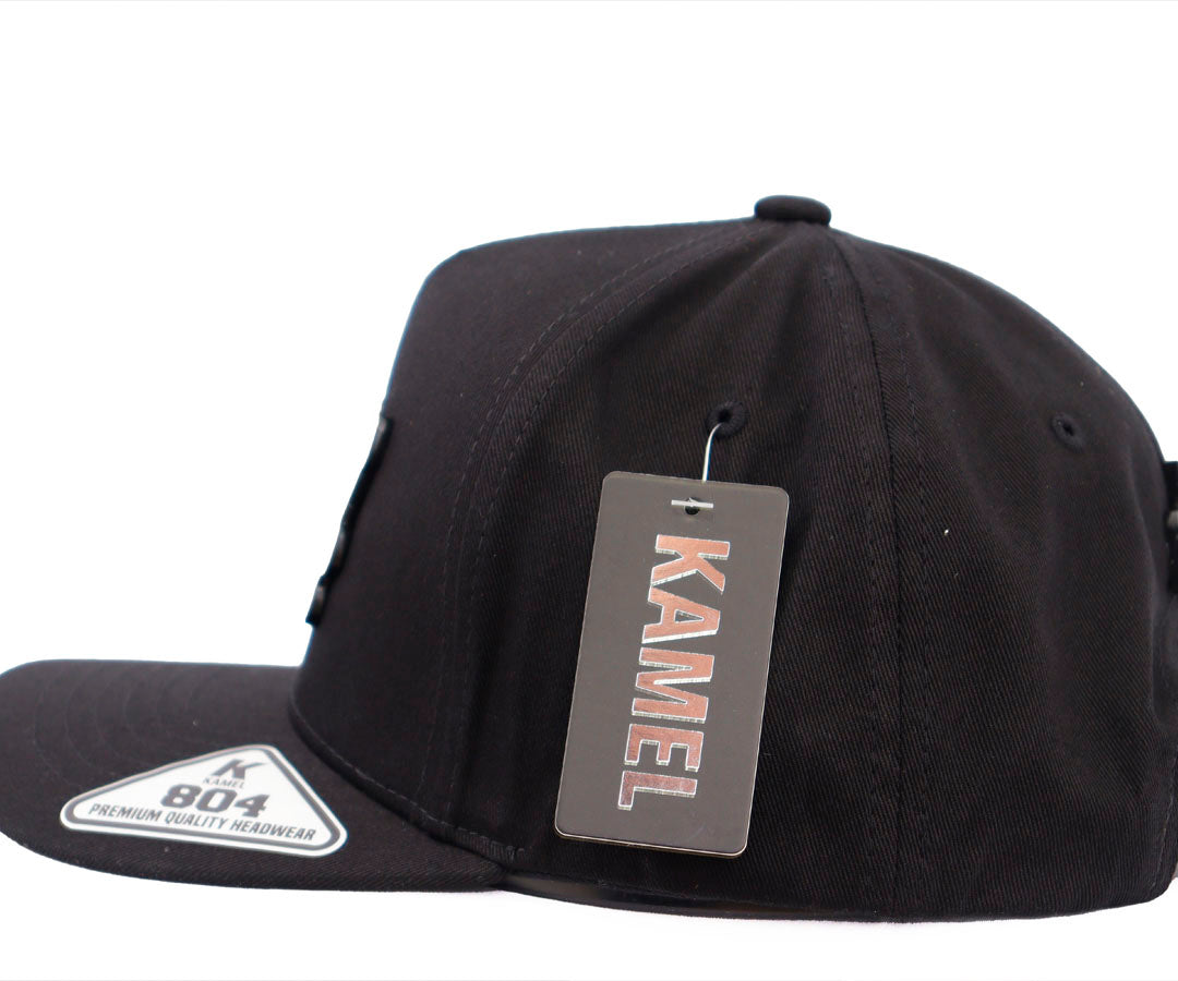 DANDY LOS ANGELES BLACK AND WHITE PLACA BLACK CAP KAMEL