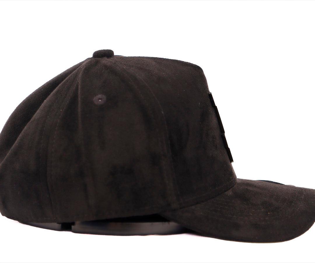 LA DODGERS BLACK MATE PLACA TOTAL GAMUZA BLACK WAYCAP
