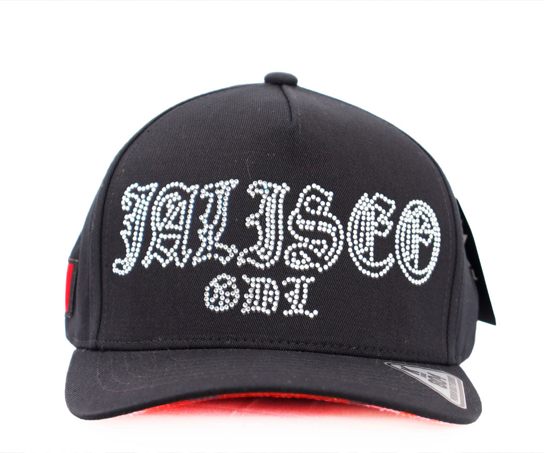 JALISCO CRYSTALS SILVER GDL BLACK KAMEL