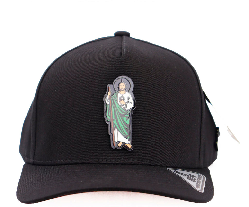 SAN JUDAS COLORS PLACA BLACK CAP KAMEL