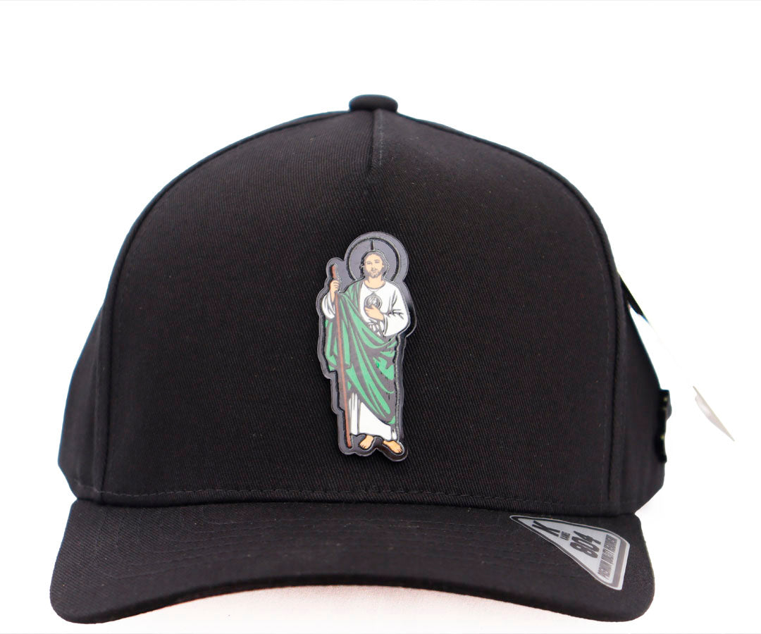 SAN JUDAS COLORS PLACA BLACK CAP KAMEL