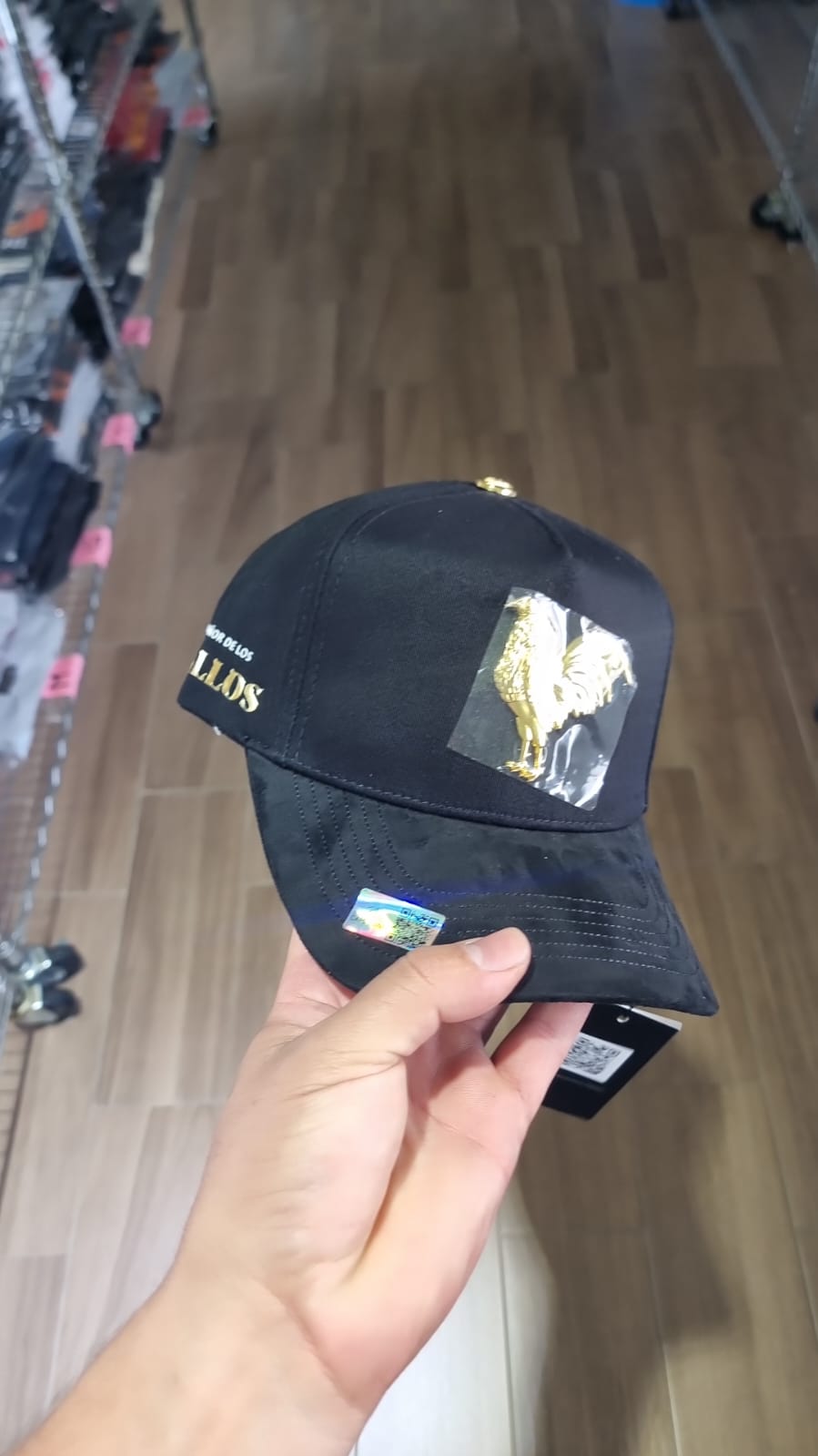 GALLO DORADO EL SR DE LOS GALLOS CAP FANS