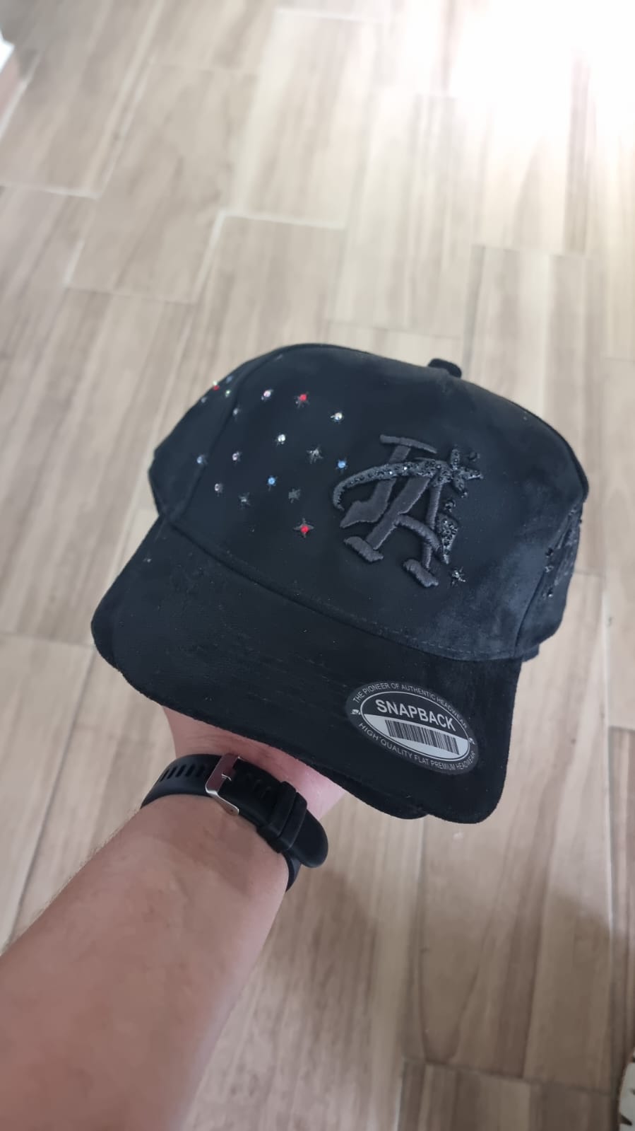 MAGO DIAMONDS  MAGIC CLUB GAMUZA BLACK WAYCAP