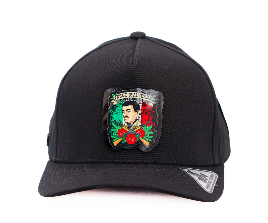 VERDEMAL GORRA NEGRA PLACA KAMEL