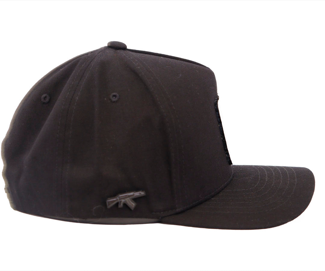 VERDEMAL GORRA NEGRA PLACA KAMEL