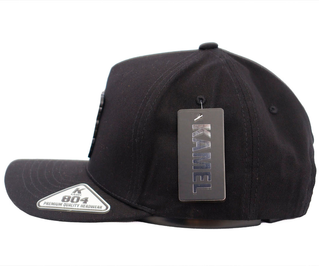 VERDEMAL GORRA NEGRA PLACA KAMEL