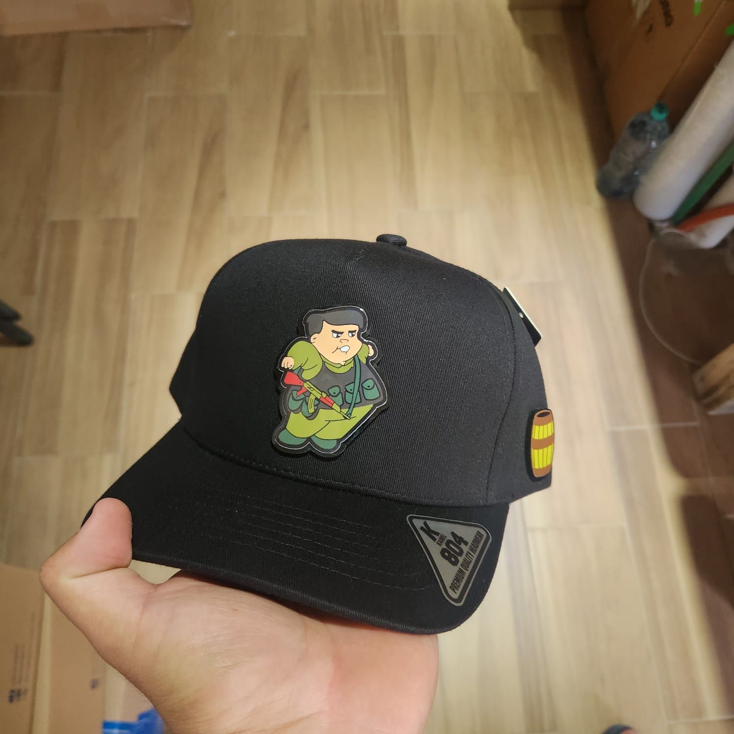 EL GORDO BELICO MILITAR PLACA KAMEL