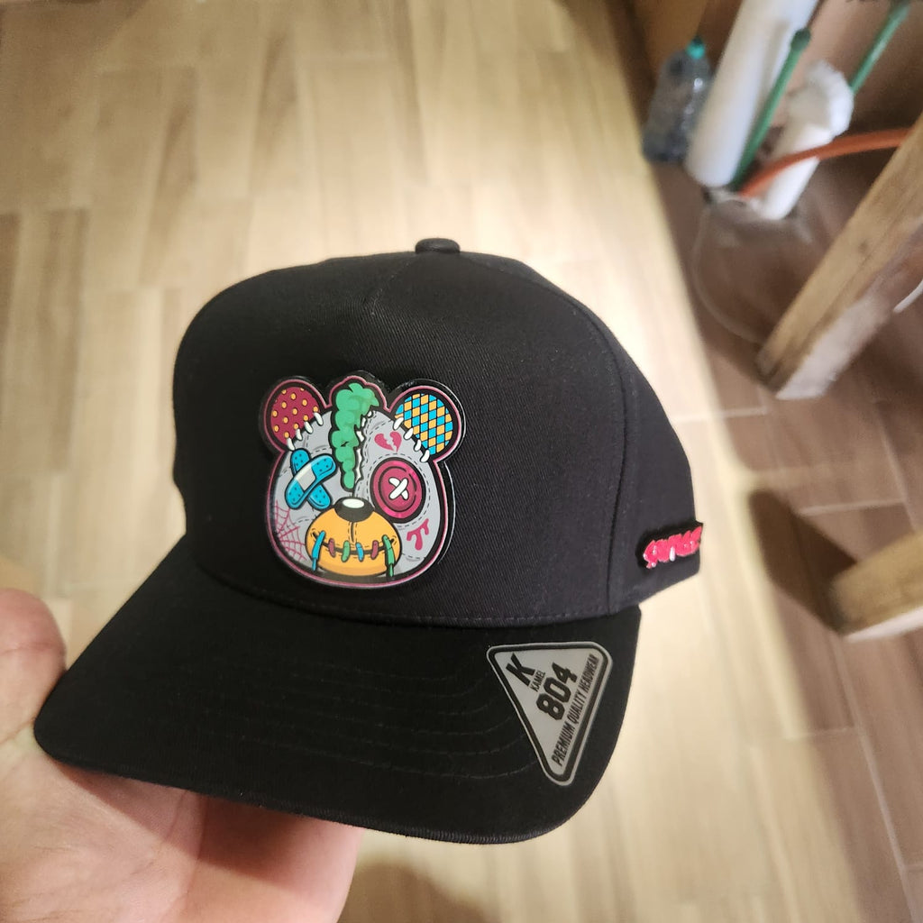 EL OSO MADREADO COLORIDO PLACA KAMEL