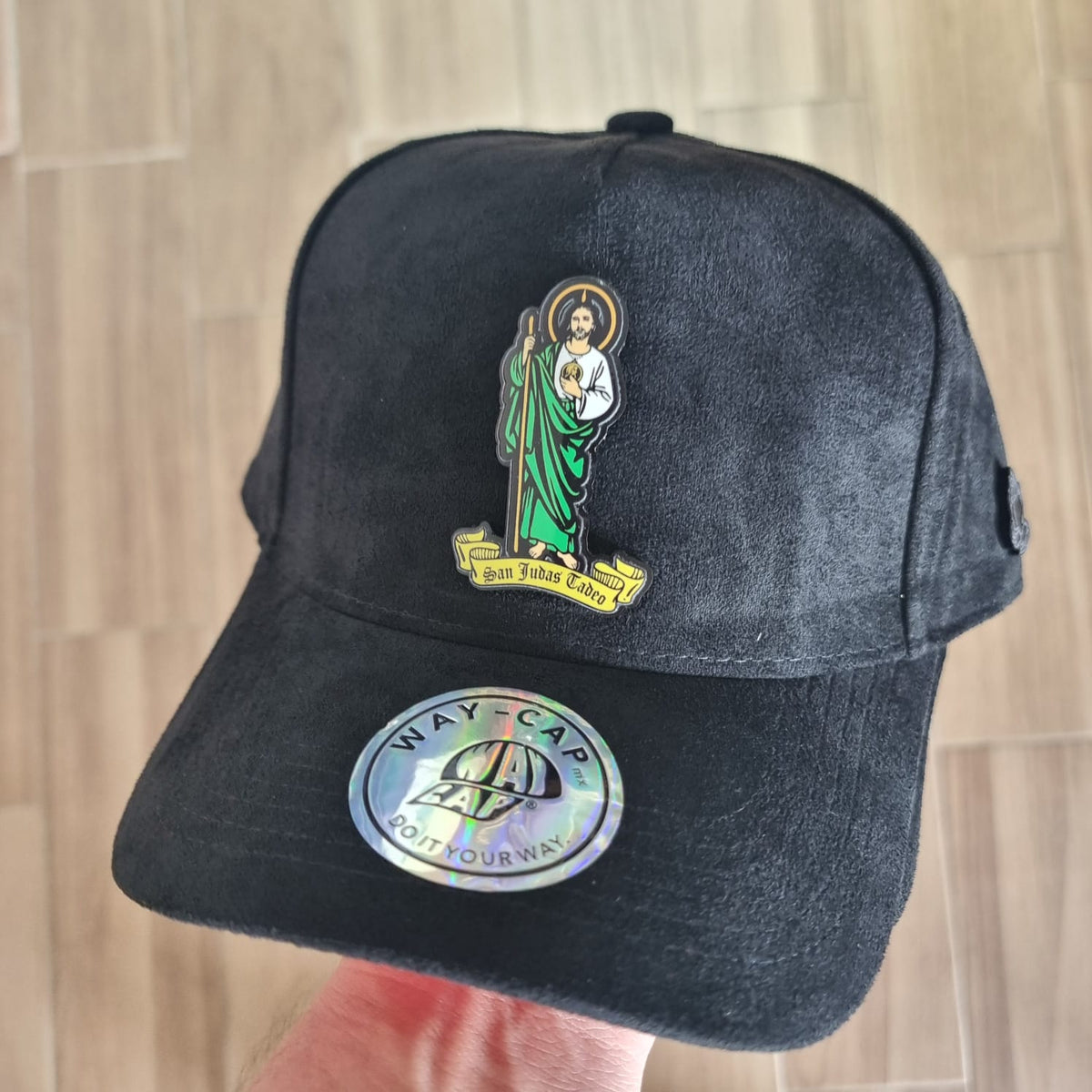 SAN JUDAS UP COLOR PLACA  WAYCAP GAMUZA