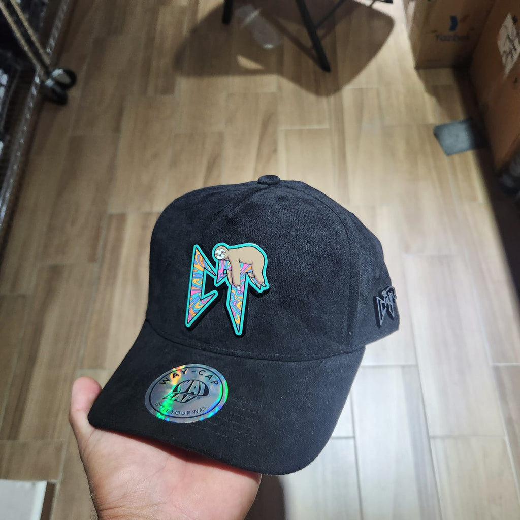 CT COLORIDO GORRA NEGRA PLACA TOTAL GAMUZA WAYCAP