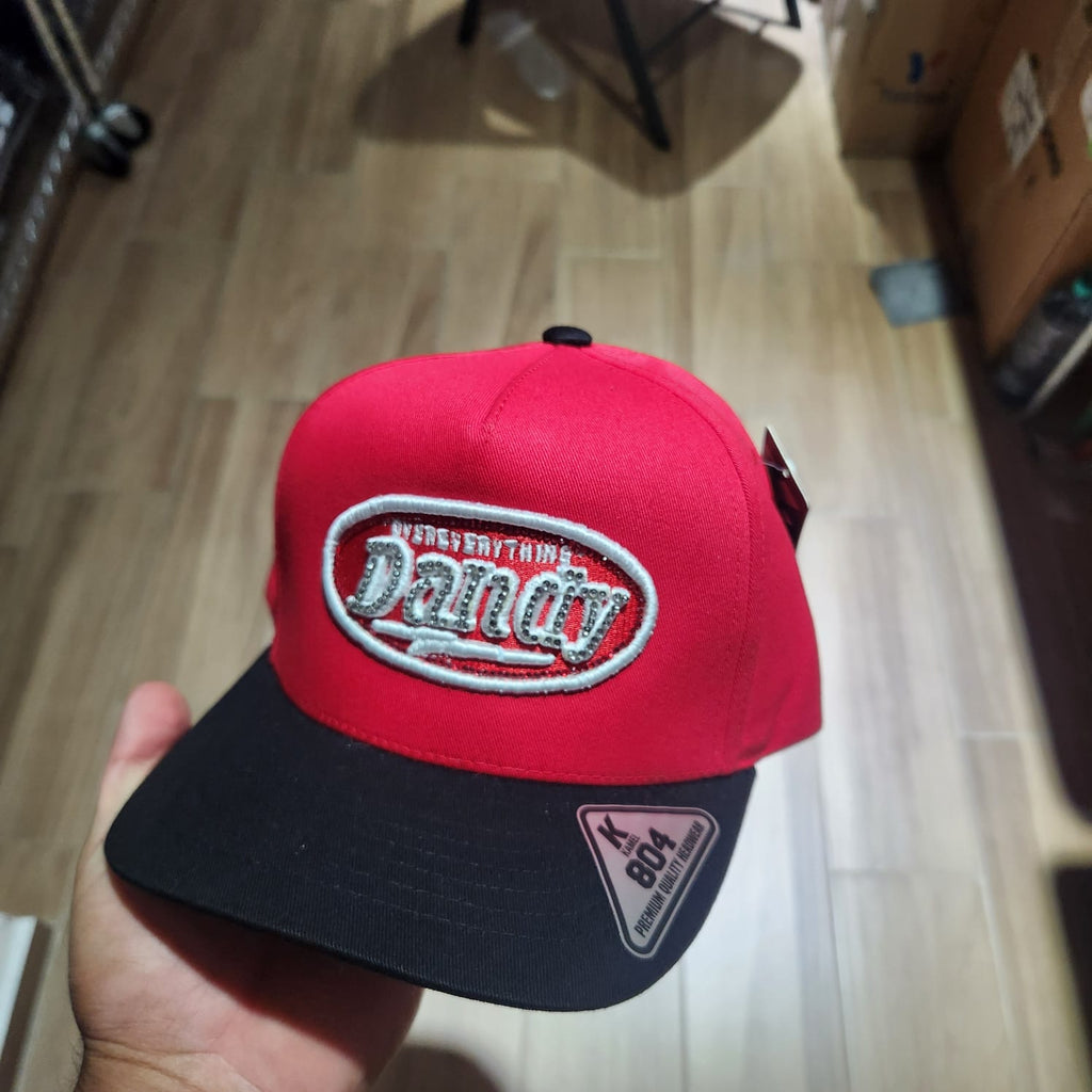 DANDY RED SEAL OVER EVERYTHING RED CAP AND BLACK VICERA PIEDRA KAMEL