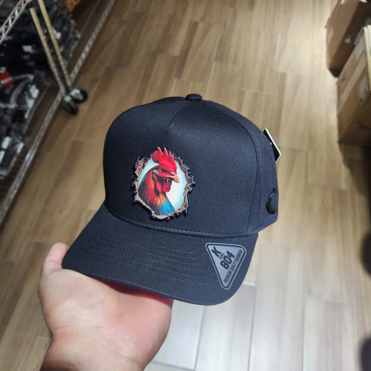 EL GALLO MACHO CARA PLACA KAMEL