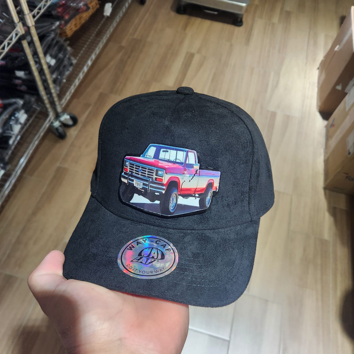 FORTD CLASICA PICK UP PLACA TOTAL GAMUZA WAYCAP