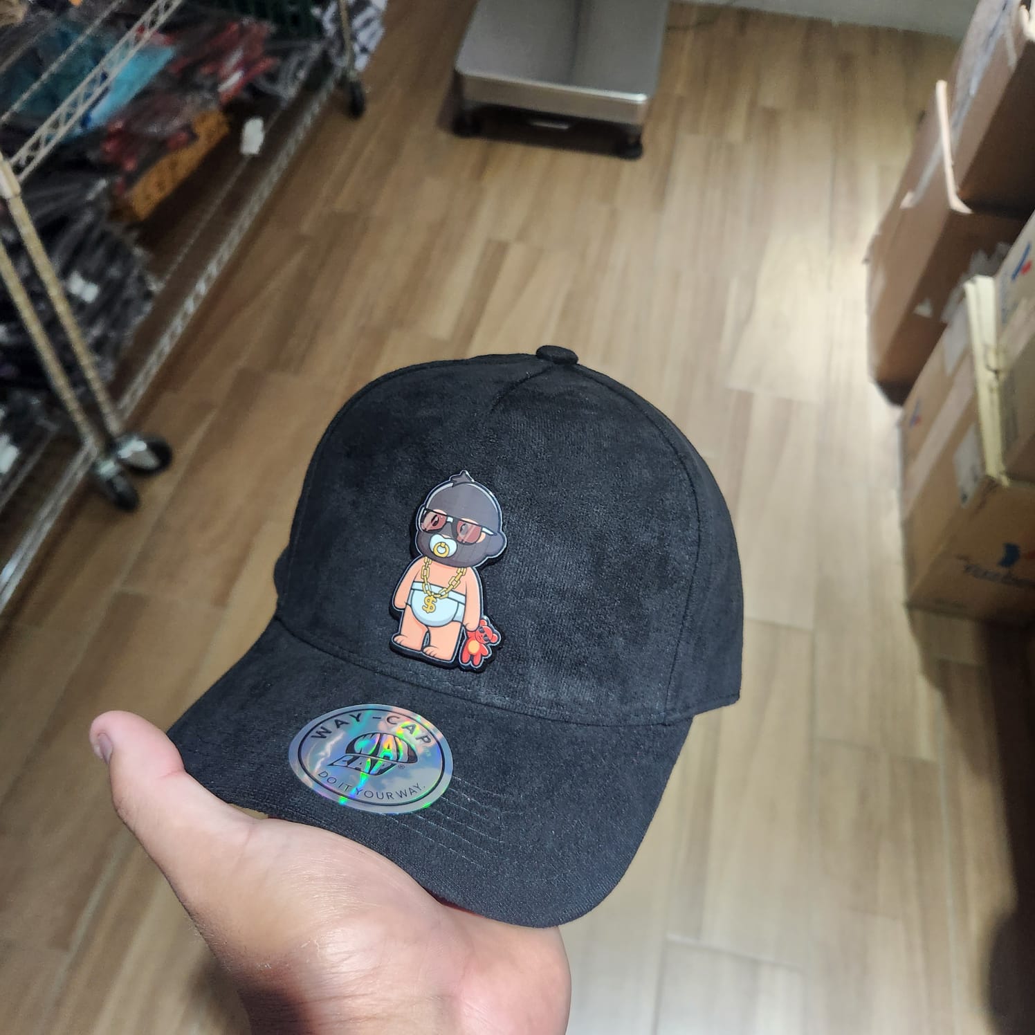 EL BEBE BELICO PLACA TOTAL GAMUZA WAYCAP