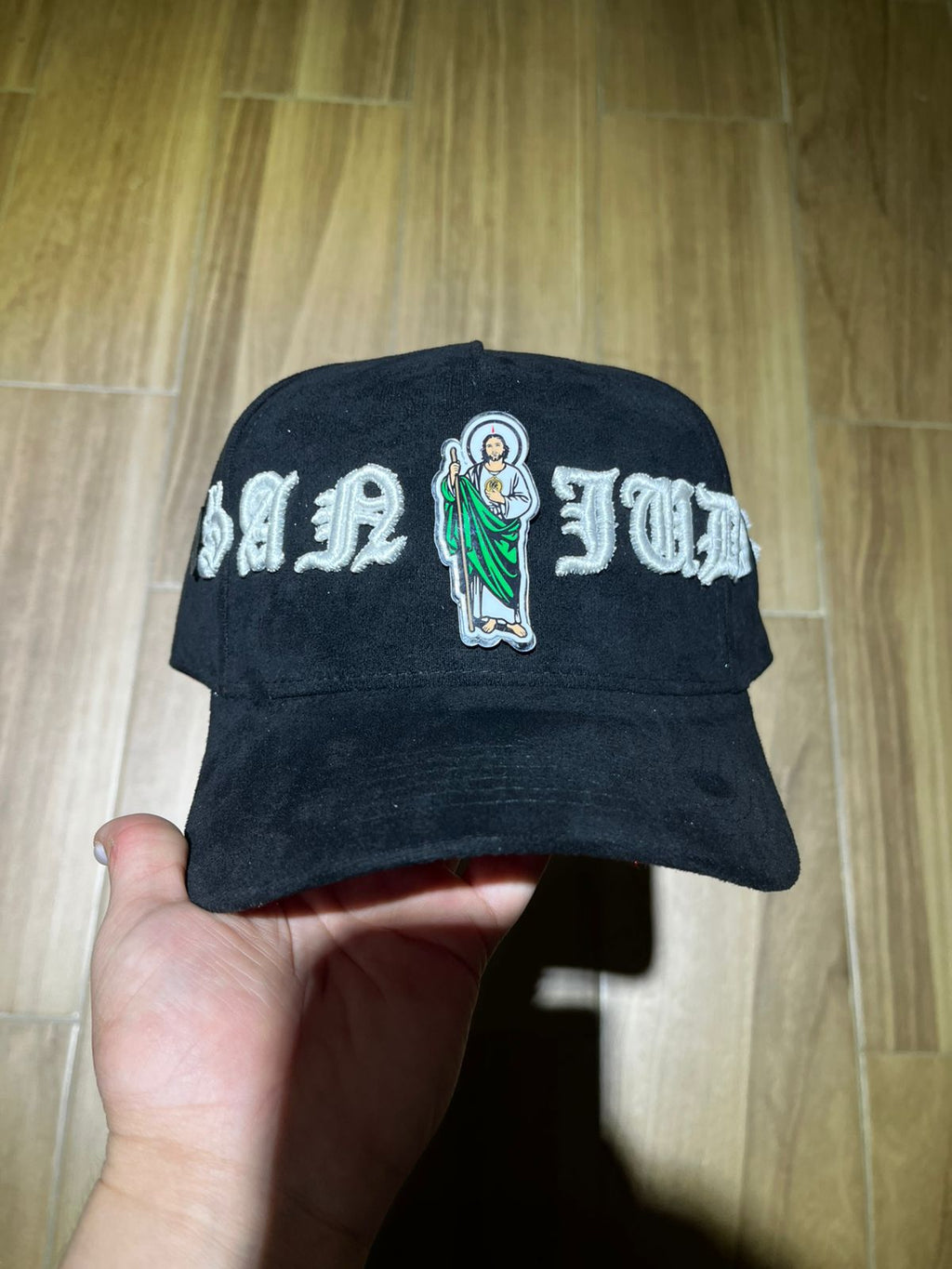 SAN JUDAS BLACK GAMUZA WAYCAP