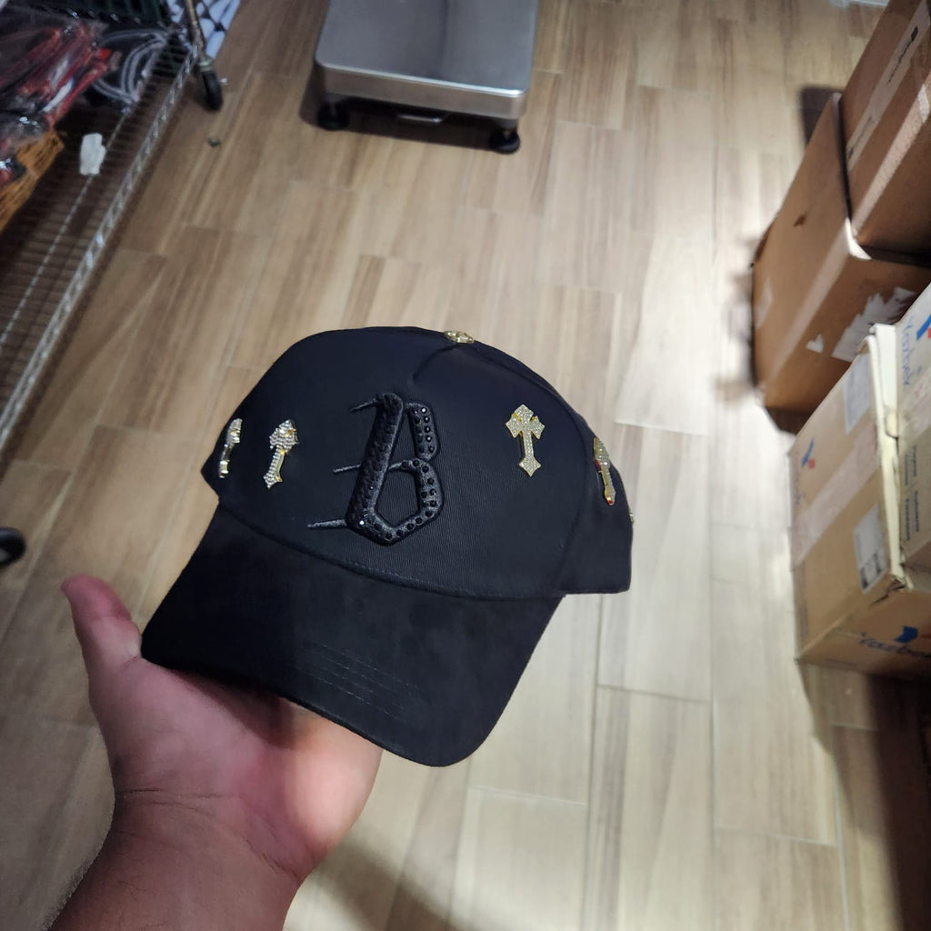 BARBAS HATS CHROME B DIAMANTES G5