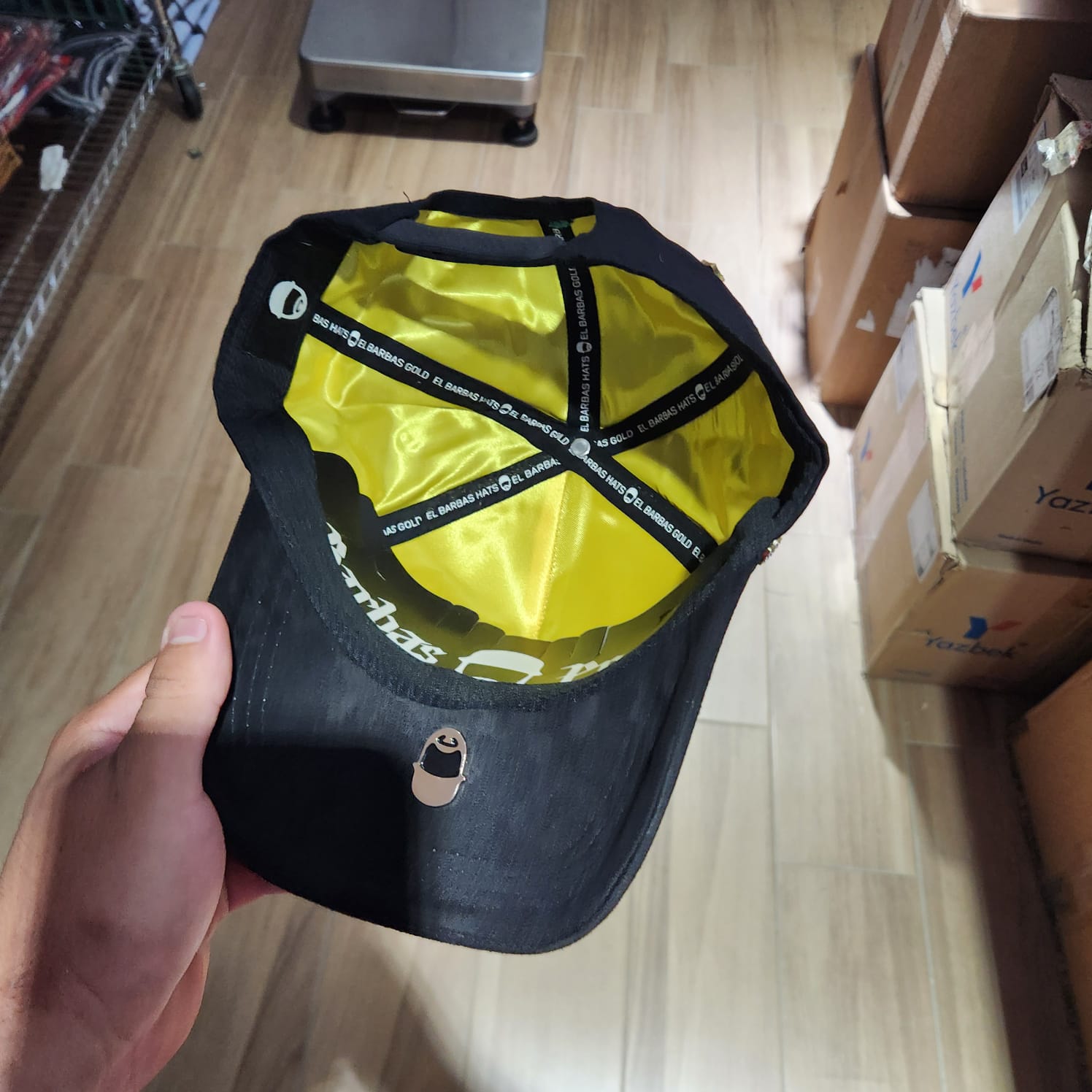 BARBAS HATS CHROME B DIAMANTES G5